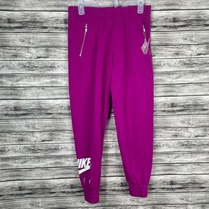 ✔️NIKE Air Purple Sweat pants  - Small